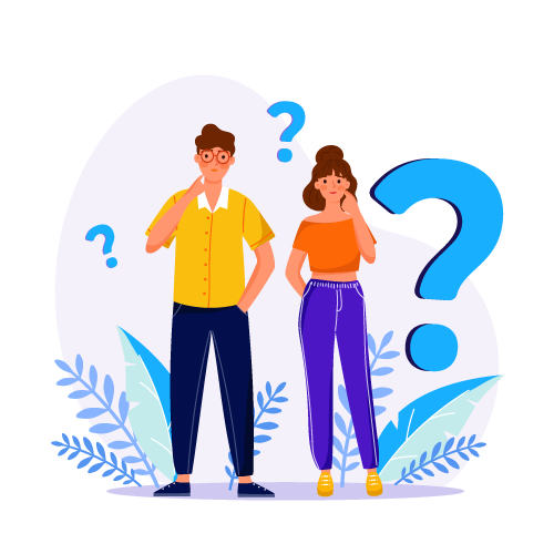 Comment se déroule nos formations Odoo illustration de jeune qui s'intérrogent